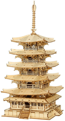 Puzzle 3D Pagoda Robotime drewniana