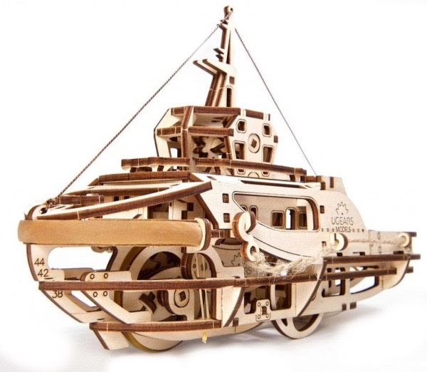 puzzle-3d-ugears-statek-model-drewniany-3