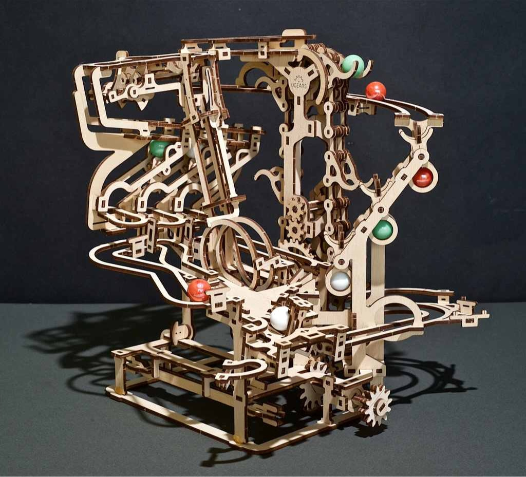 Puzzle 3D TOR KULKOWY Marble Run Ugears