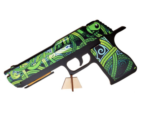 Pistolet na gumki CS GO Emerald Jormungandr