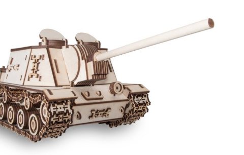 Puzzle 3D Czołg ISU-152 drewniany