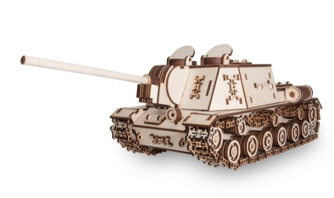 Puzzle 3D Czołg ISU-152 drewniany