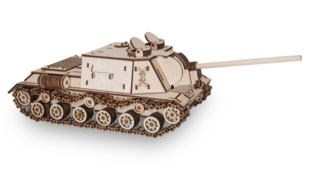 Puzzle 3D Czołg ISU-152 drewniany