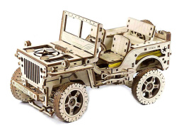 Puzzle 3D Jeep 4x4 Wooden.City drewniany