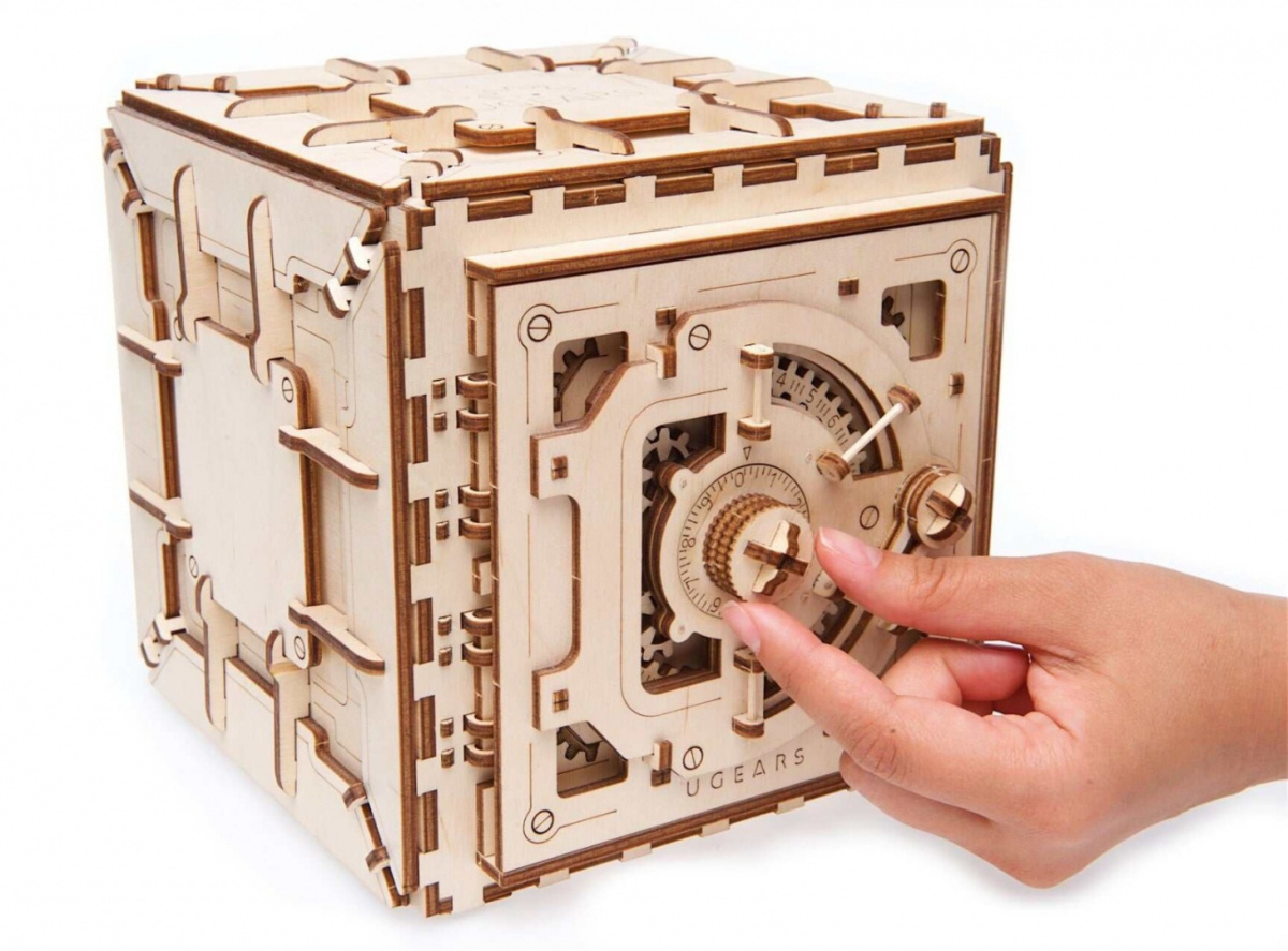 Puzzle-3D-drewniane-sejf-Ugears-3