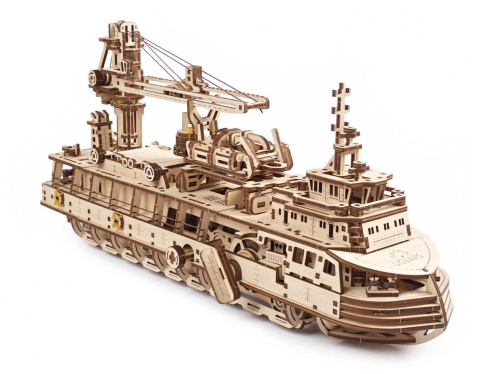 puzzle-3d-statek-ugears-model-drewniany-1