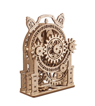 Puzzle 3D Vintage Budzik Ugears drewniany