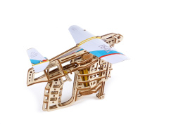 Puzzle 3D Wyrzutnia Samolotów Ugears drewniana