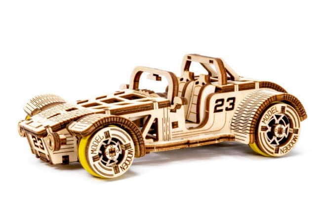 Puzzle-3D-drewniane-auto-roadster-Wooden.City-1