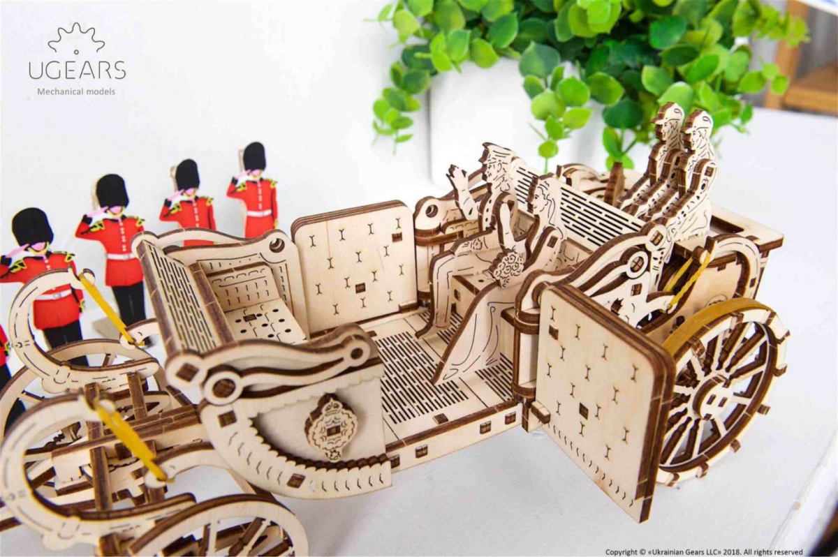 Puzzle-3D-drewniane-model-kareta-konie-pojazd-Ugears-8