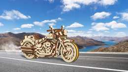 Puzzle 3D Motocykl Cruiser Wooden.City drewniany