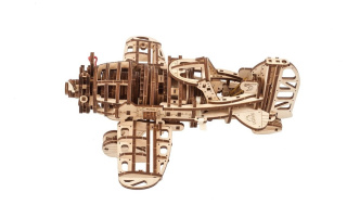 Puzzle 3D Samolot Mad Hornet Ugears