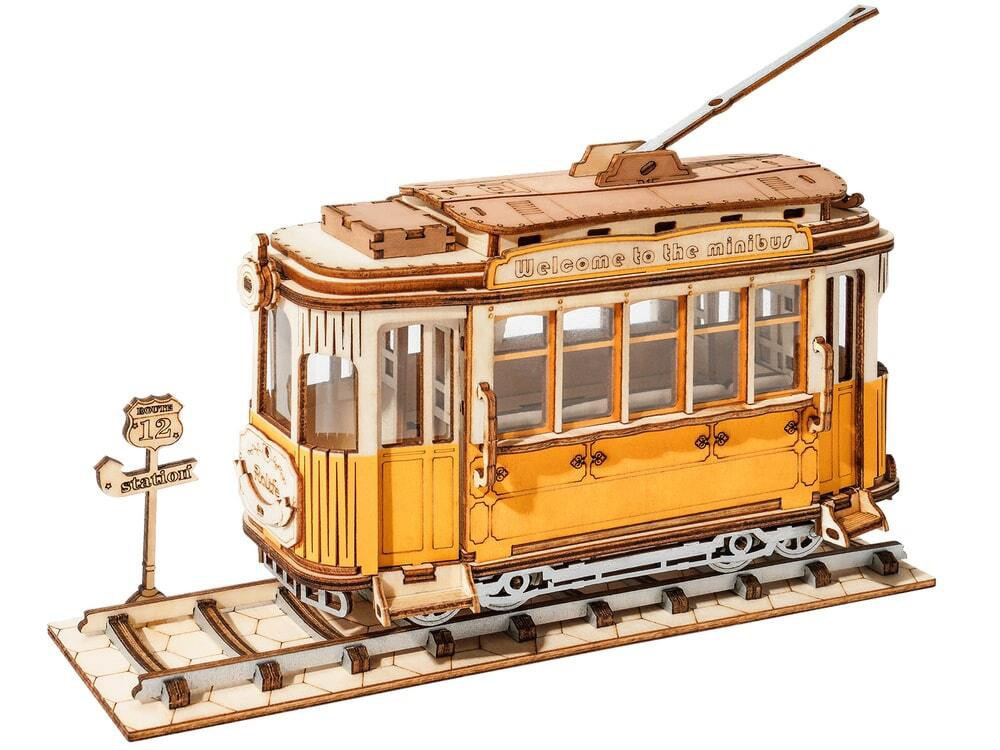 puzzle-3d-tramwaj-model-robotime-1