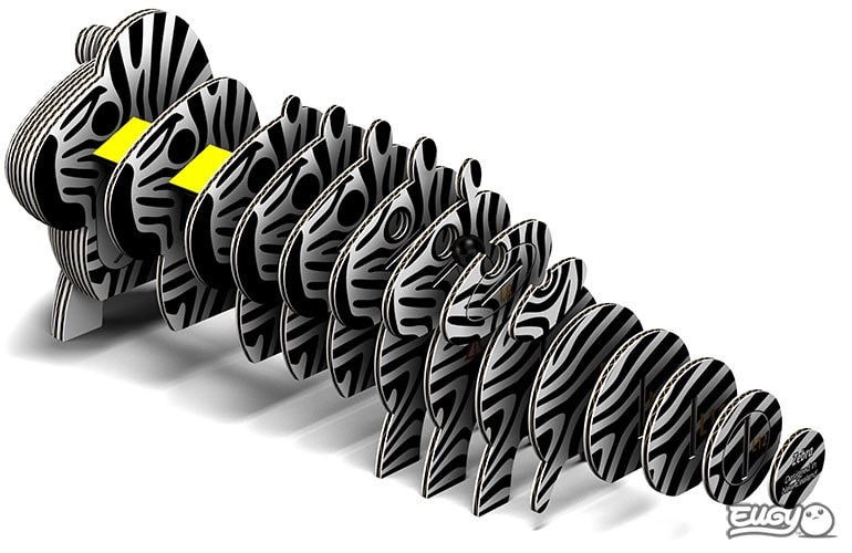 puzzle-3d-zebra-model-4 puzzle-3d-zebra-model-4