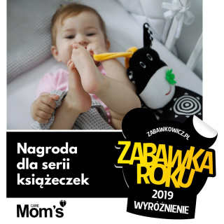 Książeczka Sensoryczna Króweczka Mom's Care