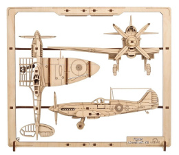 Puzzle 2,5D Myśliwiec Ugears