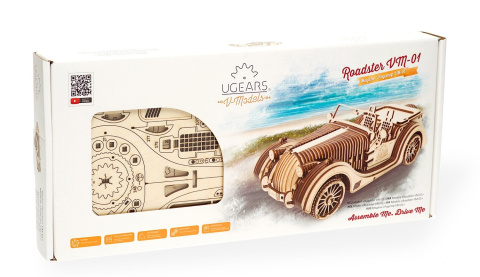 Puzzle 3D Auto Roadster VM-01 Ugears