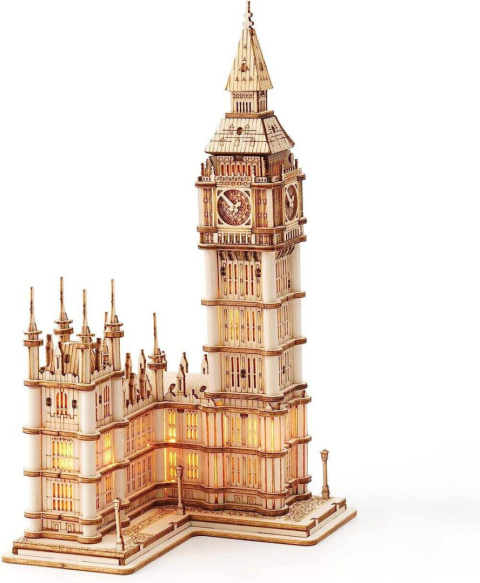 Puzzle 3D BIG BEN Robotime drewniany