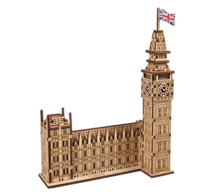 Puzzle 3D Big Ben Ugears drewniany