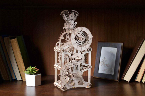 puzzle-3d-ugears-zegar-engine-clock-4