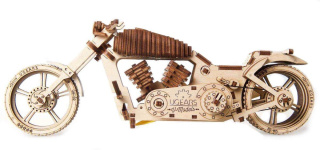 Puzzle 3D Motocykl VM-02 Ugears drewniany