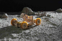 Puzzle 3D NASA Łazik Księżycowy Ugears drewniany