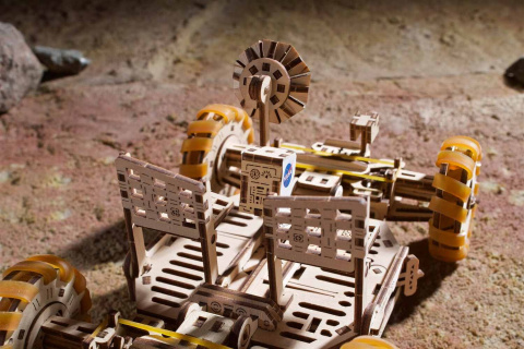 Puzzle 3D NASA Łazik Księżycowy Ugears drewniany