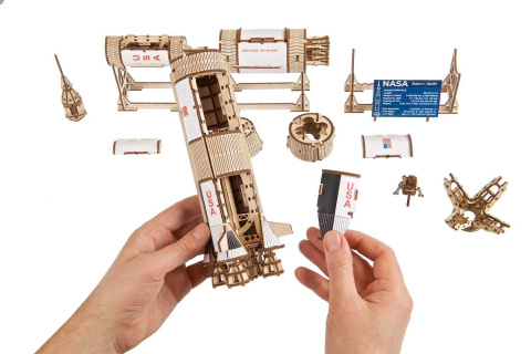 Puzzle 3D NASA Saturn V Ugears