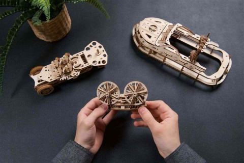 Puzzle 3D Poduszkowiec Ratunkowy Ugears