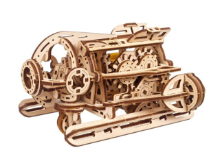 Puzzle 3D Łódź Podwodna Ugears drewniana