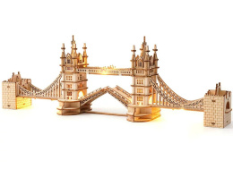 Puzzle 3D Tower Bridge Robotime drewniany