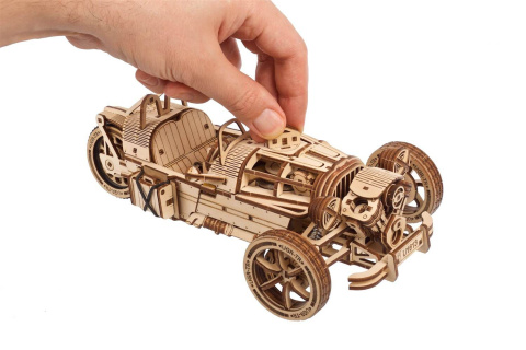 Puzzle 3D Trójkołowiec UGR-S Ugears drewniany