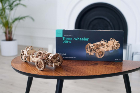 Puzzle 3D Trójkołowiec UGR-S Ugears drewniany