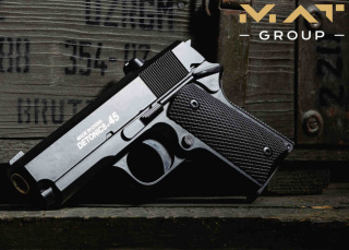 Pistolet na kulki metalowy MPK-C21 + granat 800 kulek