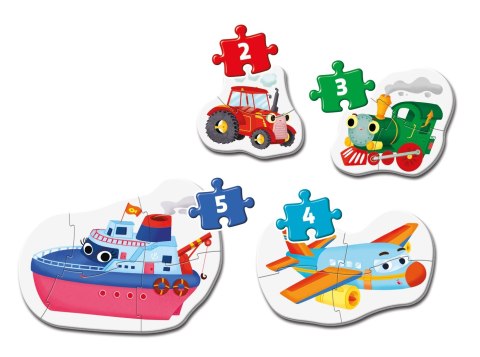 Clementoni: Moje Pierwsze Puzzle - Środki Transportu Clementoni: Moje Pierwsze Puzzle - Środki Transportu