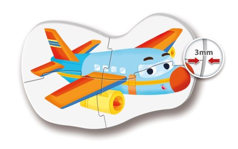 Clementoni: Moje Pierwsze Puzzle - Środki Transportu Clementoni: Moje Pierwsze Puzzle - Środki Transportu