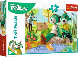 Puzzle 30el. Trefliki nad stawem | Trefl