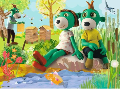 Puzzle 30el. Trefliki nad stawem | Trefl Puzzle 30el. Trefliki nad stawem | Trefl
