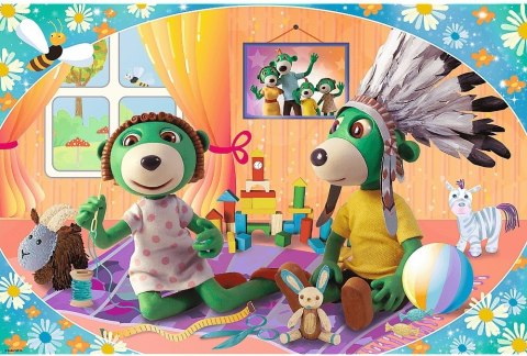 Puzzle maxi 24el. Rodzina Treflików Bawmy się razem! | Trefl Puzzle maxi 24el. Rodzina Treflików Bawmy się razem! | Trefl