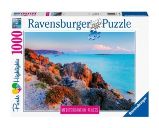 Ravensburger: Puzzle 1000el. - Śródziemnomorska Grecja