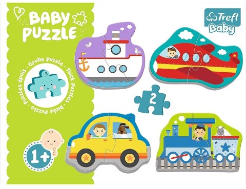 Trefl | Puzzle Baby | Pojazdy Transportowe Trefl | Puzzle Baby | Pojazdy Transportowe