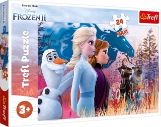Trefl | Puzzle maxi 24el. | Kraina lodu 2 | Magiczna wyprawa