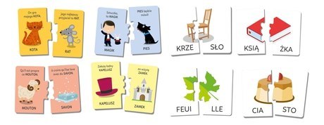 Zabawa w czytanie | Uczę się bawiąc Zabawa w czytanie | Uczę się bawiąc