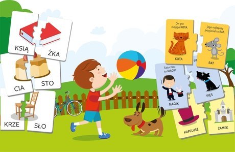 Zabawa w czytanie | Uczę się bawiąc Zabawa w czytanie | Uczę się bawiąc