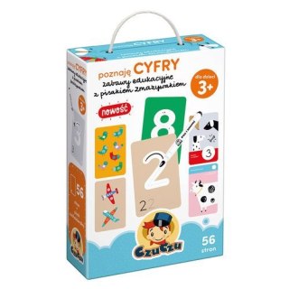 Zabawy edukacyjne z pisakiem zmazywakiem | Poznaję cyfry