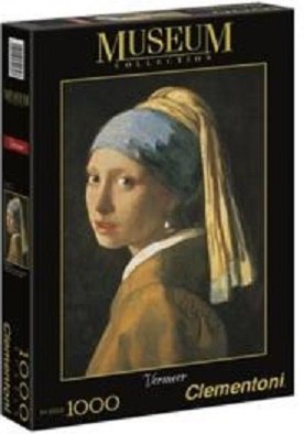 Clementoni - Puzzle 1000el. Museum Vermeer: Girl With A Pearl Earring