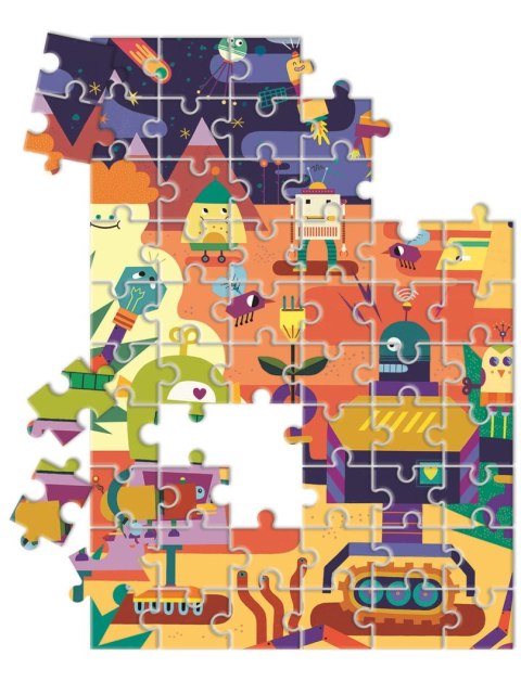 Clementoni: Puzzle 60el. Happycolor Robot