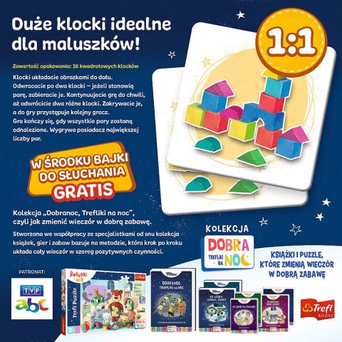Gra Dobranoc, Trefliki na noc Mój pierwszy memos | Trefl Gra Dobranoc, Trefliki na noc Mój pierwszy memos | Trefl