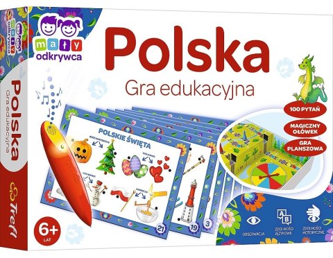 Gra - Polska | Magiczny ołówek | Trefl Gra - Polska | Magiczny ołówek | Trefl
