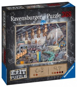 Ravensburger: Puzzle Exit - Fabryka zabawek 368el.
